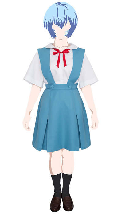 エヴァンゲリオン　第３新東京市立第壱中学校女子制服　CONOMI製　Mサイズジャンパースカート